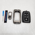 Jaguar/Land Rover v1.0 Premium Metal Alloy Keycase with Holder & Rope Chain