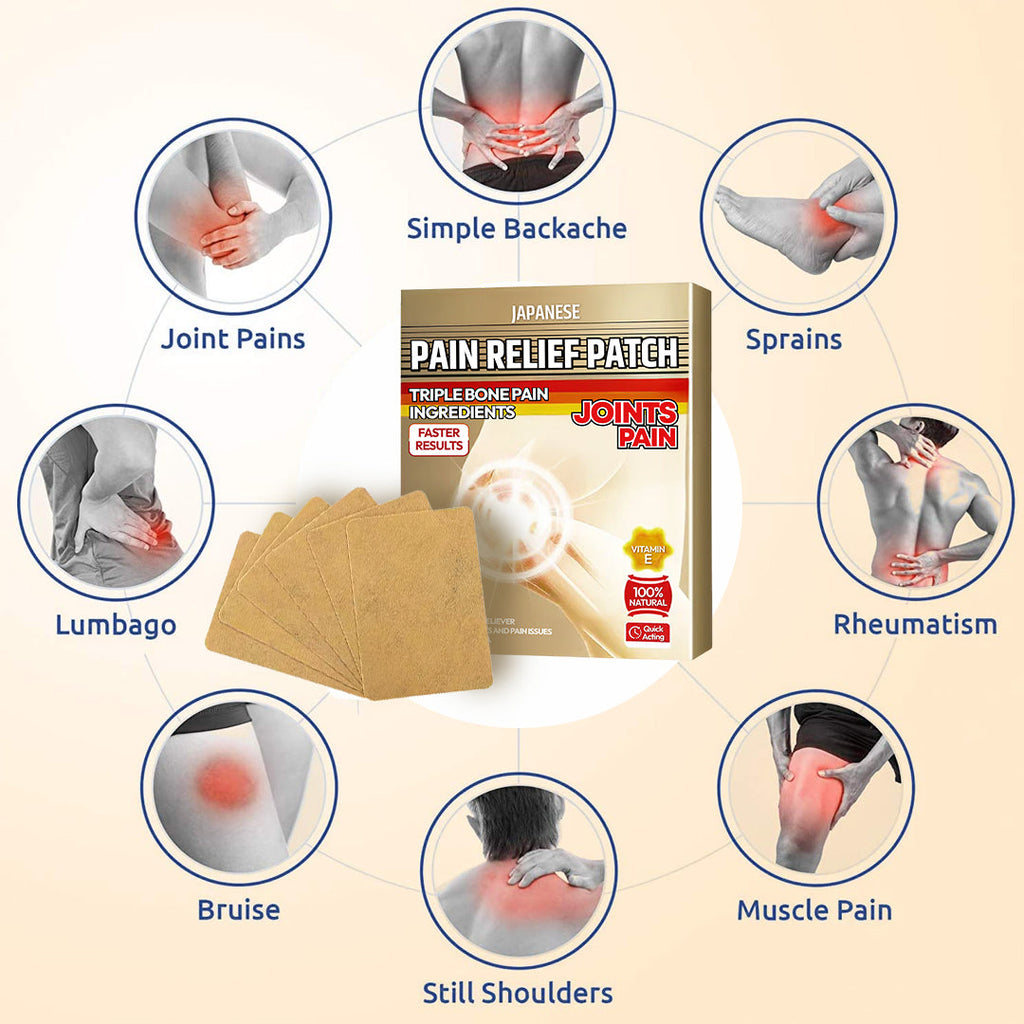 QuickRelief™ - Japanese Pain Relief Patch for Joint Pain (Buy 1 Get 1 Free 🔥🔥)