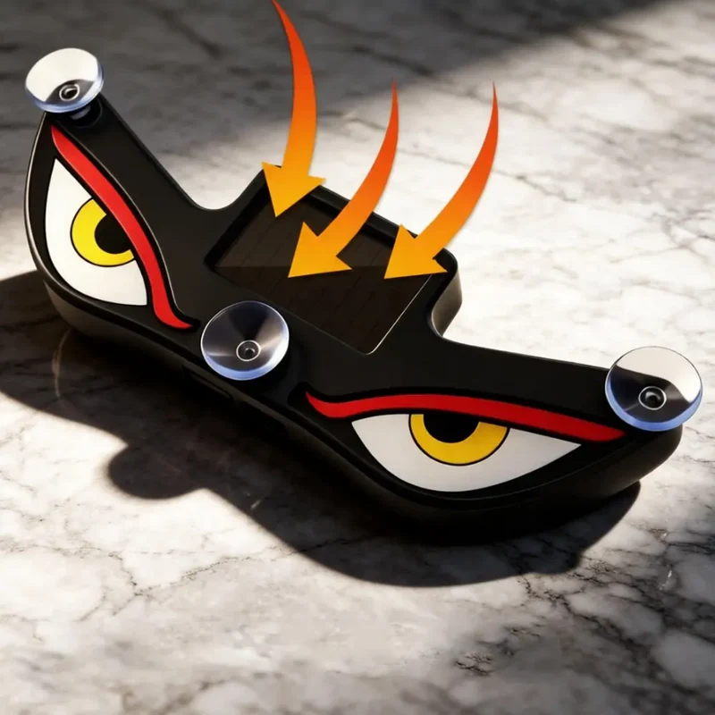 Devil Eye Solar Powered Window LED Light