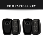 Tata Harrier/Nexon/Safari/Altroz New Key Luxury Metal Alloy Leather Keycase with Holder & Rope Chain